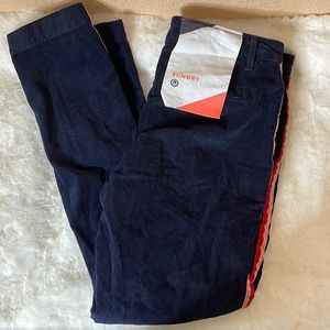 Sundry corduroy striped nwt pants 28